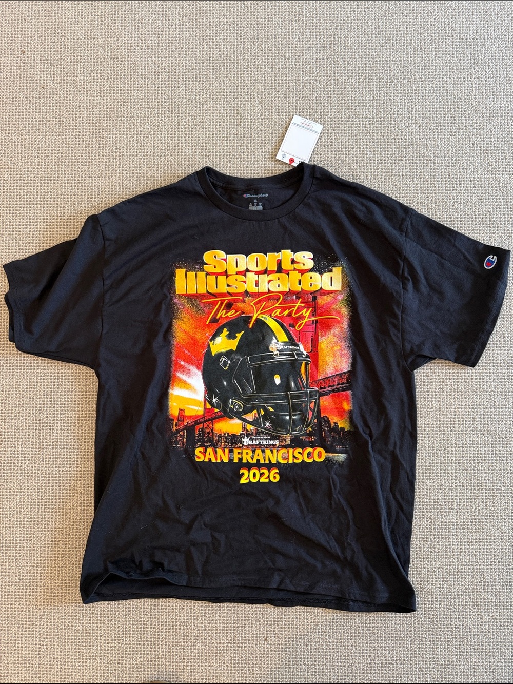Sports Illustrated Super Bowl 2026 party tee - size XL